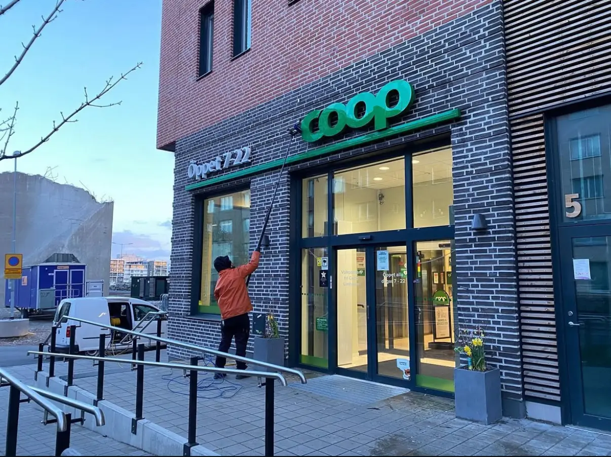 Coop – Fasadtvätt i Malmö